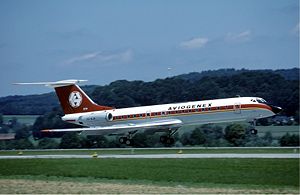 Первый полет самолета Ту-134