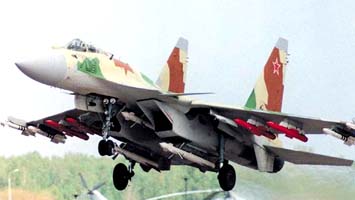 Воздушный дебют Су-35