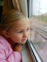 Проезд детей в поезде
