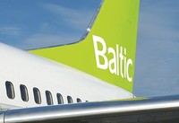 Латвийская airBaltic мечтает превратить самолеты в летающие супермаркеты