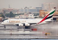 Airbus A380 начал рейсы Дубай-Москва-Дубай