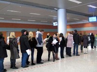 В аэропорту Львов наблюдается подъем пассажиропотока