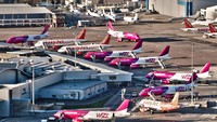 Авиакомпания Wizz Air за год обслужила 15 млн пассажиров