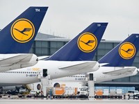 Суд запретил забастовку Lufthansa