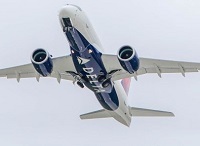 Delta Air Lines запустит новые рейсы самолета Airbus A220 в январе 2019 года