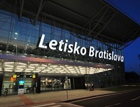 Киев является третьим по популярности направлением в аэропорту Братиславы